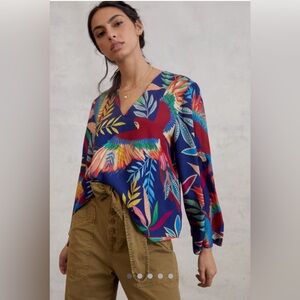 NWT Farm Rio Kaia Blouse Size M